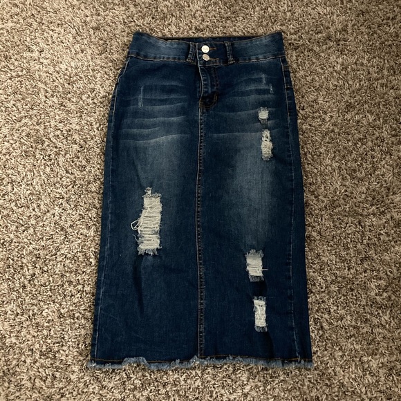 Jean Skirt - Picture 4 of 4